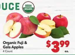 Vallarta Supermarkets Organic Fuji & Gala Apples offer