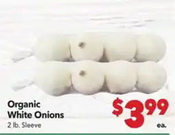 Vallarta Supermarkets Organic White Onions offer