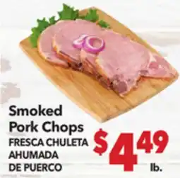 Vallarta Supermarkets Smoked Pork Chops / CHULETA DE PUERCO offer