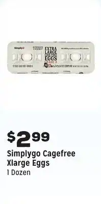 Grocery Outlet Cagefree Xlarge Eggs offer