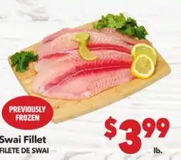 Vallarta Supermarkets Swai Fillet / FILETE DE SWAI offer