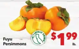 Vallarta Supermarkets Fuyu Persimmons offer