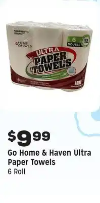 Grocery Outlet Ultra Paper Towels offer