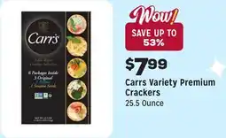 Grocery Outlet Variety Premium Crackers offer