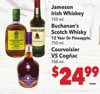 Vallarta Supermarkets Jameson Irish Whiskey offer