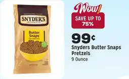 Grocery Outlet Butter Snaps Pretzels offer