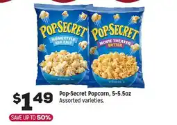 Grocery Outlet Pop-Secret Popcorn offer