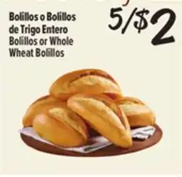 El Super Fresh Bolillos or Whole Wheat Bolillos offer