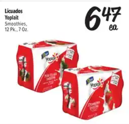 El Super Fresh Yoplait Smoothies offer