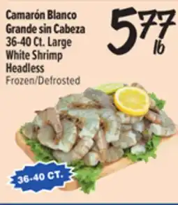 El Super Fresh Large White Shrimp Headless offer