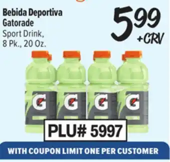 El Super Fresh Gatorade offer