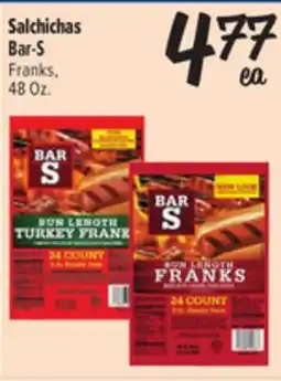 El Super Fresh Bar-S Franks offer
