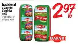 El Super Fresh Bafar Traditional or Virginia Ham offer