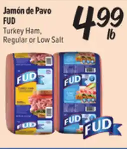 El Super Fresh FUD Turkey Ham, Regular or Low Salt offer