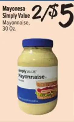 El Super Fresh Simply Value Mayonnaise offer