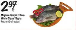 El Super Fresh Whole Clean Tilapia offer