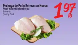 El Super Fresh Fresh Whole Chicken Breast Bone-in offer