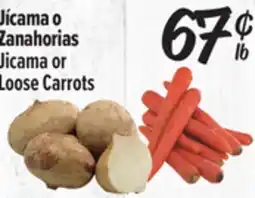 El Super Jicama or Loose Carrots offer