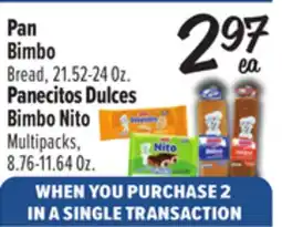 El Super Bread 21.52-24 Oz., Nito Multipacks, 8.76-11.64 Oz offer