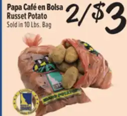 El Super Russet Potato offer