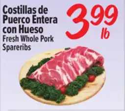 El Super Fresh Whole Pork Spareribs offer