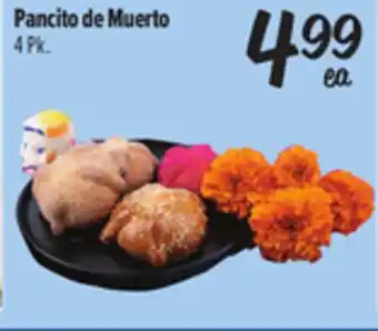 El Super Pancito de Muerto offer