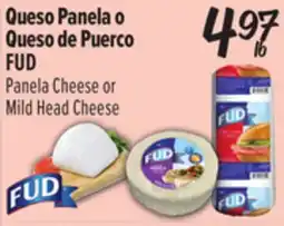 El Super FUD Panela Cheese or Mild Head Cheese offer
