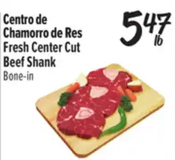 El Super Fresh Center Cut Beef Shank offer
