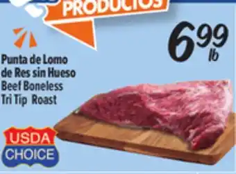 El Super Beef Boneless Tri Tip Roast offer