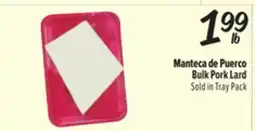 El Super Bulk Pork Lard offer