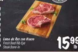 El Super Fresh Beef Rib Eye Steak offer