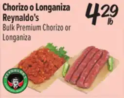 El Super Bulk Premium Chorizo or Longaniza offer