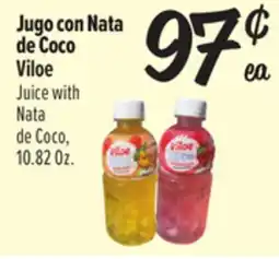 El Super Viloe Juice with Nata de Coco offer