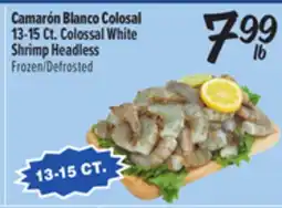 El Super Camarón Blanco Colosal offer
