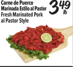 El Super Fresh Marinated Pork al Pastor Style offer