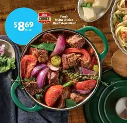 Aldi Fresh USDA Choice Beef Stew Meat offer