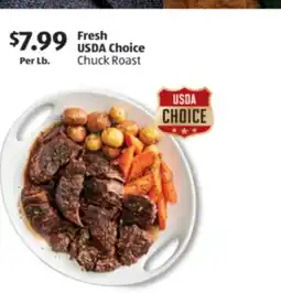 Aldi Fresh USDA Choice Chuck Roast offer