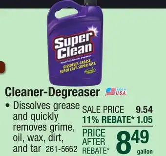 Menards Cleaner-Degreaser offer