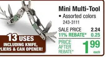 Menards Mini Multi-Tool offer