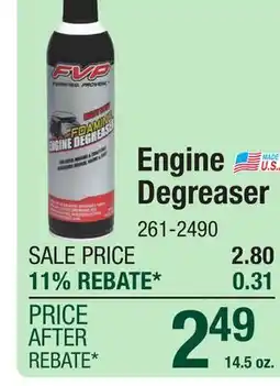 Menards Engine Degreaser offer