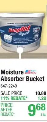 Menards DampRid Fragrance Free Moisture Absorber - 2 lb offer