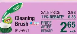 Menards Cleaning Brush offer