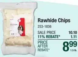 Menards Rawhide Chips offer