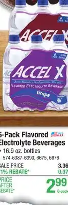 Menards 6-Pack Flavored Electrolyte Beverages offer