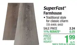 Menards Superfast Farmhouse offer