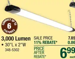 Menards 3,000 Lumen offer