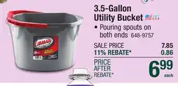 Menards 3.5-Gallon Utility Bucket offer