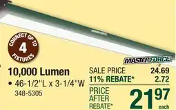 Menards 10,000 Lumen offer