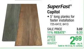Menards Capitol offer
