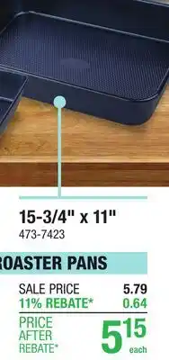 Menards 15-3/4 x 11 Non-Stick Roaster Pans offer